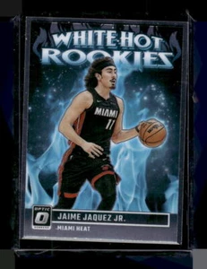 2023-24 Donruss Optic #13 Jaime Jaquez Jr. White Hot Rookies Miami Heat - Foto 1 di 2