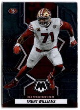 2022 Panini Mosaic #232 Trent Williams  San Francisco 49ers Football Card 