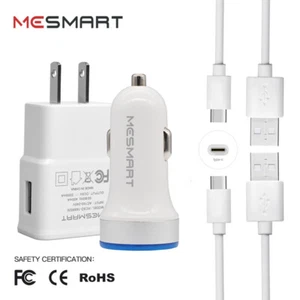 For Samsung Galaxy S23+ S22+ S21 S20 S10 5G Wall Car Phone Charger USB-C Cable - Picture 1 of 49