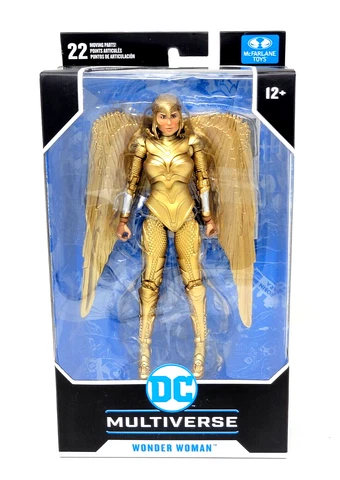 DC Multiverse Wonder Woman 1984 Golden Armor Action Figure McFarlane Toys NEW Cover