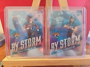 Lote de novatos Trevor Lawrence Travis Etienne 2021 Absolute By Storm radiocontrol #1 - Imagen 1 de 5