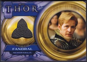 THOR THE MOVIE COSTUME RELIC JOSH DALLAS AS FANDRAL F8 - Bild 1 von 1