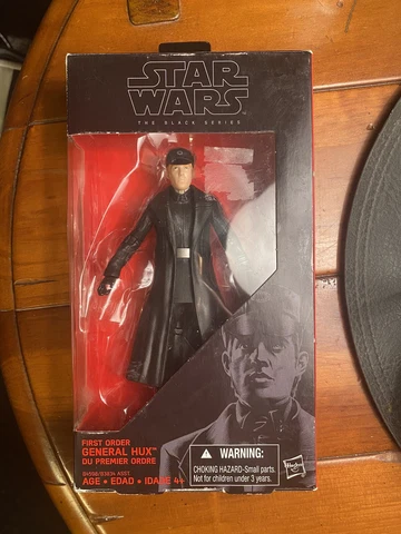 Star Wars Authentic Unopened Black Series 6" Inch #13 General Hux Loose Complete Cover