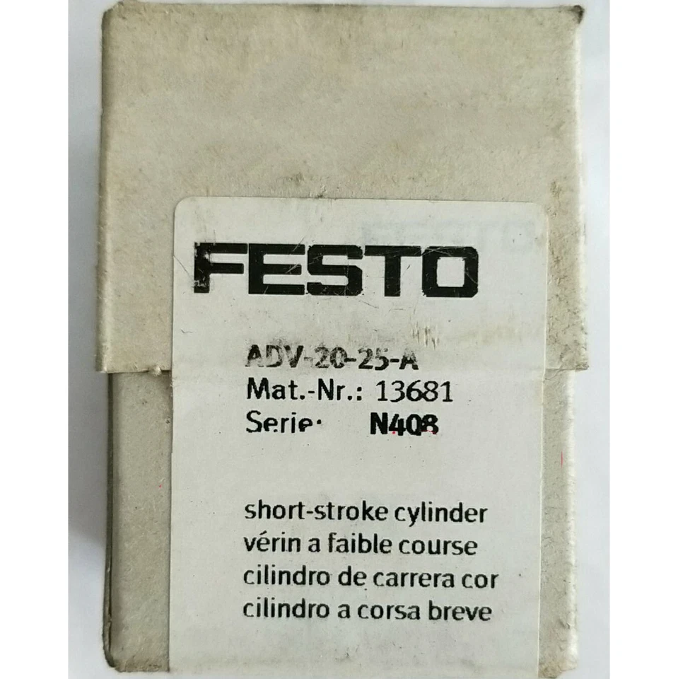 new Festo Thin cylinder ADV-20-25-A 13681  - Image 1 of 1