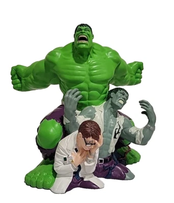 Marvel Avengers Incredible Hulk Transforming Edición Limitada Estatua Aplausos Certificado de Autenticidad Foto 1 de 4