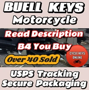 Llave de moto Buell cortada a código LEER DESCRIPCIÓN B4 ¡¡TÚ COMPRAS!!️ - Imagen 1 de 2