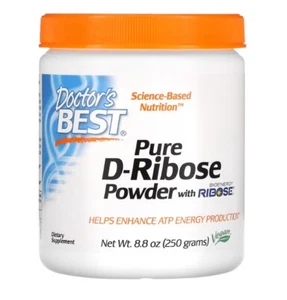 Doctor's Best Pure D-Ribose Powder with BioEnergy Ribose, 250 g - Picture 1 of 2