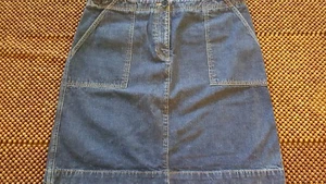 Jones-New-York-Sport-Stretch-Denim-Jean-Skirt Size 12 New without tags - Picture 1 of 4