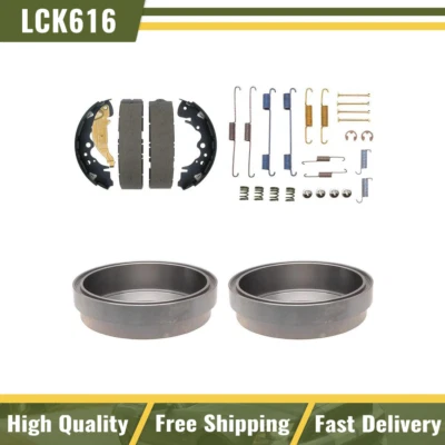 Tambores de freno traseros y zapatas de freno kit de resorte de hardware para Kia SedonaRaybestos 2004 Foto 1 de 4