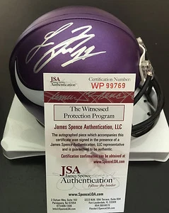 Laquon Treadwell Signed Vikings Mini Football Helmet w/JSA Witness COA Proof - Picture 1 of 2