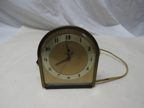 Vintage Telechron Art Deco Electric Clock Model 4F67 Tested and Works Cover