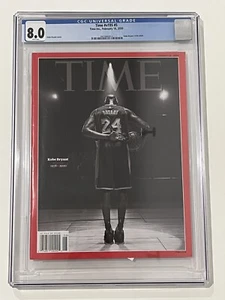 Kobe Bryant Death Commemorative Time Magazine v195 #5 2/10/2020 CGC 8.0 Lakers - Picture 1 of 4