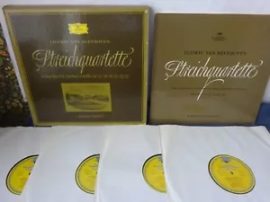 BEETHOVEN - THE LATE STRING QUARTETS 4LP BOX, Amadeus Quartet, DG 18537/40 - Picture 1 of 6