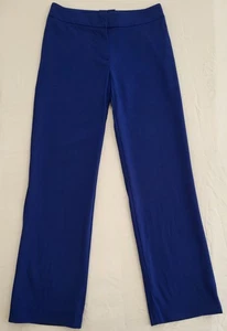 ESCADA Pants Women's Size 36 Cobalt Blue Ankle Wool Silk Spandex Straight Leg - Bild 1 von 16