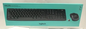 Logitech MK270 Wireless Combo Keyboard/Mouse USB Black 920004536 - Picture 1 of 2