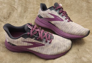 Brooks Launch 8 Sneakers Womens Lavendar Purple Athletic Running Shoes Sz 8, EUC - Picture 1 of 7