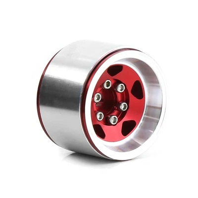 4PCS 1.0 Inch Aluminum Alloy Rims for 1/18 TRX-4M SCX24 FMS RC Car Crawler - Image 1 of 4