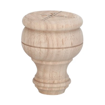  French Decorative Wooden Table Legs Feet for Furniture Couch End - Image 1 of 4