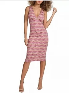Siena Women's Printed Bodycon Dress Sz8 $128 - Picture 1 of 11