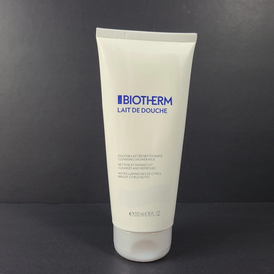Biotherm Lait De Douche Limpieza Ducha Leche Hidratación 6.76 fl. oz. NUEVO Foto 1 de 2
