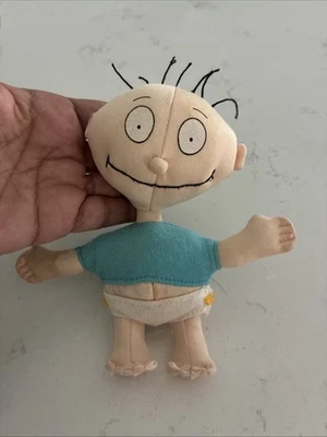 Muñeco de peluche vintage Nickelodeon Rugrats 1993 Tommy Pickles Dakin 5 pulgadas Foto 1 de 4