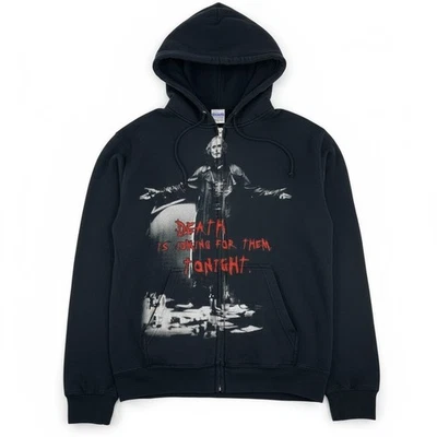 SUDADERA CON CAPUCHA Y CREMALLERA UNISEX THE CROW S-5XL Foto 1 de 2