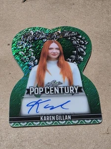 2025 Leaf Pop Century BE STILL MY HEART Karen Gillan Auto #ed 3/3 Autograph - Picture 1 of 2