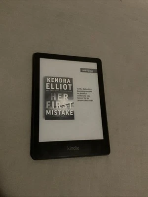 Lector de libros electrónicos Kindle negro 16 GB pantalla operada por Wi-Fi tamaño 6,8 pulgadas Foto 1 de 3