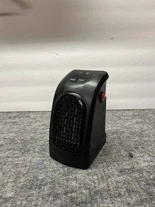 Handlicher Heizstrahler Modell HEAT-MC4 400W 120V Persönlicher Steck-Wandheizer Timer Schwarz  - Bild 1 von 3