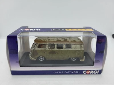New VA14501 Corgi 1:43rd Scale Volkswagen Type 2 Camper RAT-Look  Model. - Image 1 of 3