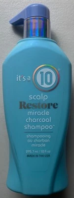 NEW ~ It's A 10 Scalp Restore Miracle Charcoal Shampoo 10 oz ~ FREE SHIPPING!!! - Image 1 of 2