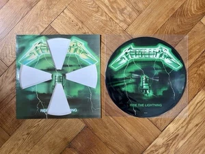Metallica Ride Lightning Green Picture Vinyl Heavy Thrash Metal Slayer Motörhead - Bild 1 von 5