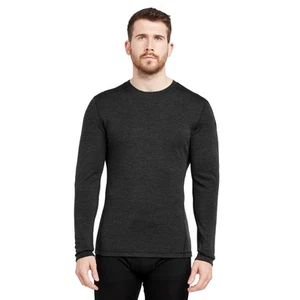 Smartwool Men’s Classic All-Season Merino Base Layer Top, Travel Essentials - Picture 1 of 7