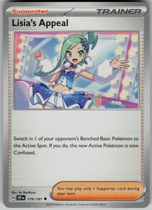 Lisia's Appeal Uncommon SV08: Surging Sparks 179/191 NM - Picture 1 of 2