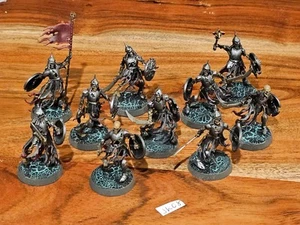 Warhammer Fantasy AOS Soulblight Gravelords Guerreros Esqueleto Bien Pintado x10 - Imagen 1 de 24