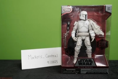 Boneco Disney Elite Series Die Cast - Protótipo Boba Fett armadura branca lacrada - Imagem 1 de 4