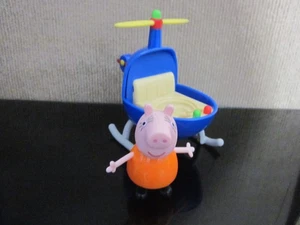 Hasbro ABD Miss Rabbit Helicopter 2021 blau mit Peppa Mom Figur - Bild 1 von 10