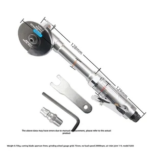 Lijadora recta neumática de 3 pulgadas 75 mm cortador extensión máquina herramienta de corte - Imagen 1 de 6