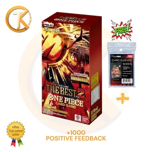 One Piece box Prb02 The Best vol 2 Prb-02 card game japanese jap Display prb 02 - Imagen 1 de 2