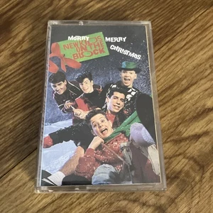 New Kids on the Block merry merry Christmas UK cassette tape album pop 1989 - Picture 1 of 5