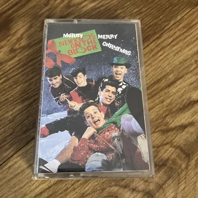 New Kids on the Block merry merry Christmas UK cassette tape album pop 1989 - Image 1 of 4