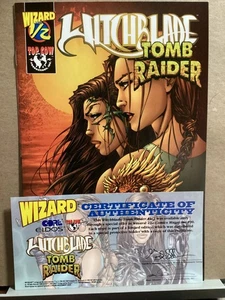 WITCHBLADE TOMB RAIDER 1/2 WIZARD W COA MICHAEL TURNER TOP COW - Picture 1 of 6