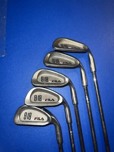 Fila Golf 918 By Fila Golf Iron Set 6-P Right Handed Steel Shaft - Picture 1 of 8