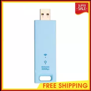 USB WiFi Repeater Portable WiFi Extender Booster Plug and Play for Home Travel - Bild 1 von 12