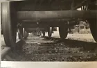 Vintage alte Fotos groß (Selbstmorde letzte Ansicht) Eisenbahnfoto