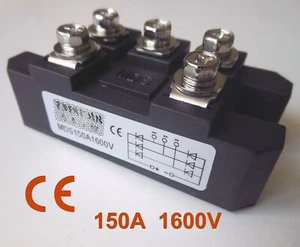 MDS150A 3-Phase Diode Bridge Rectifier 150A Amp 1600V CE Certification - Picture 1 of 3