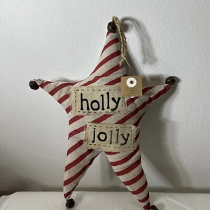Primitive, Unique, Farmhouse, Star Decor, Vintage,  Antique Bells - Picture 1 of 5