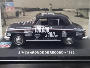 SIMCA ARONDE RECORD CAR 1953  ALTAYA/IXO 1/43 - Picture 1 of 3