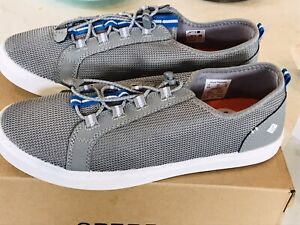 Sperry Boys' Abyss Grey Washable Top-Sider Sneakers Size6M / Low Shipping!
