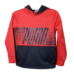 Puma Boys black & red long sleeve pullover hoodie Youth S(NWT)MSRP$40 - Picture 1 of 10